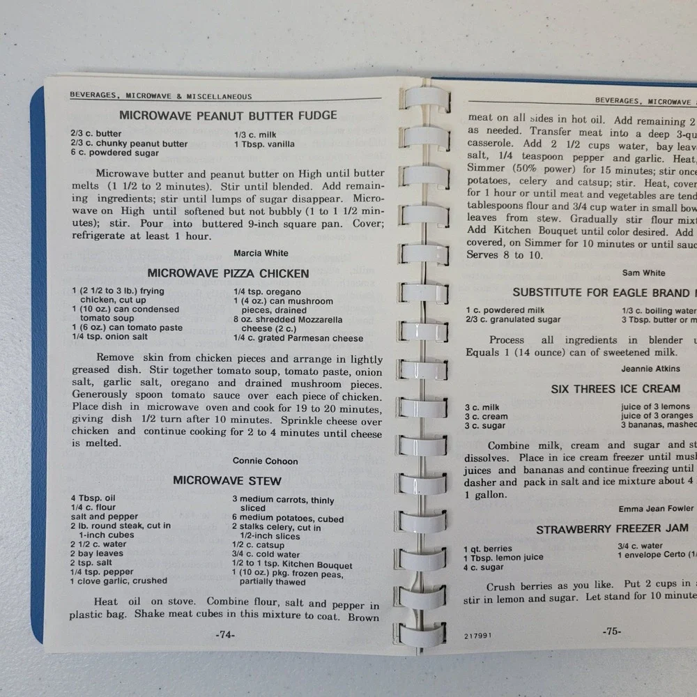 Sharing Our‎ Best Algonquin United Methodist Church Cookbook Sault Ste Marie MI